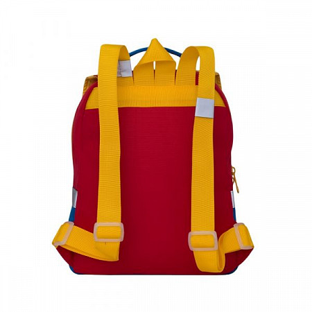 На картинке изображен Детский рюкзак GRIZZLY RK-998-1 red/blue Детский рюкзак GRIZZLY RK-998-1 red/blue