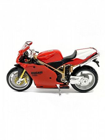 Мотоцикл Bburago 1:18 Ducati 998R (18-51000/18-51033)