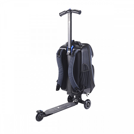 Чемодан-самокат Micro Кикпэк ML0012 Black
