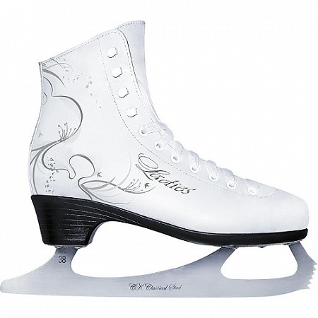 Коньки фигурные Спортивная коллекция Ladies Tricot Lux Silver