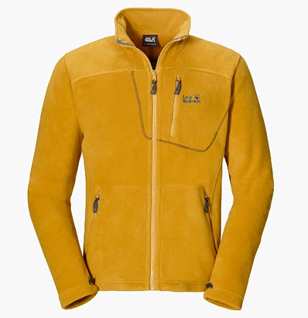 Джемпер мужской Jack Wolfskin Vertigo Jacket Men yellow