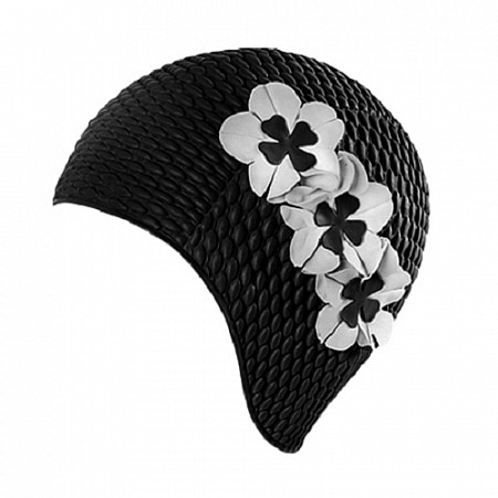 На картинке изображен Шапочка для плавания Fashy black 3119-20 Шапочка для плавания Fashy black 3119-20