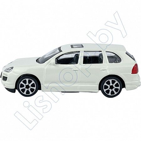 Машинка Bburago 1:43 Porsche Cayenne Turbo (18-30000/18-30217) white