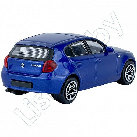 Машинка Bburago 1:43 BMW 1 Series (18-30000/18-30181) blue