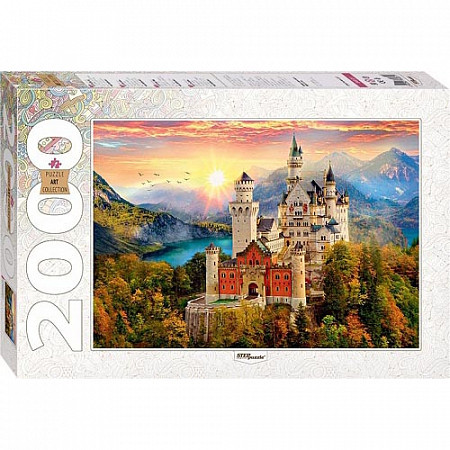 На картинке изображен Пазлы Step Puzzle 2000 "Сказочный замок" 84031 Пазлы Step Puzzle 2000 "Сказочный замок" 84031