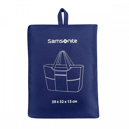 На картинке изображен Складная дорожная сумка Samsonite Global Ta 39cм CO1-11036 Blue Складная дорожная сумка Samsonite Global Ta 39cм CO1-11036 Blue