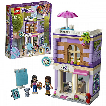 Конструктор LEGO Friends Художественная студия Эммы 41365