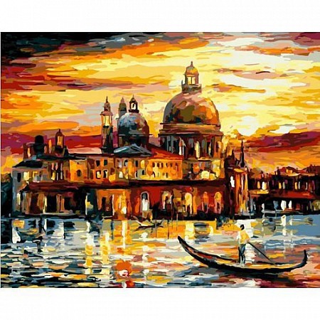 Картина по номерам Picasso Золотое небо Венеции PC5065002