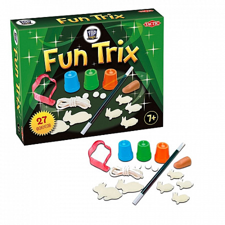 На картинке изображен Набор фокусов Tactic Fun Trix 54808 Набор фокусов Tactic Fun Trix 54808