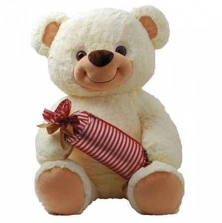 На картинке изображен Мягкая игрушка Fancy Мишка "С днём рождения" MDR2 Мягкая игрушка Fancy Мишка "С днём рождения" MDR2