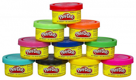 Игровой набор Play-Doh Большой пластилина для праздника (10 банок) 22037
