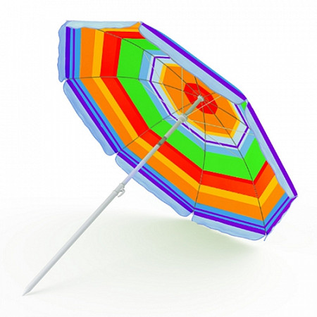 Зонтик пляжный Zagorod Z 160 в чехле rainbow