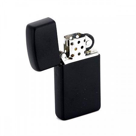 Зажигалка Zippo Slim 1618 black matte