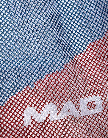 Мешок Mad Wave Rus Dry Mesh Bag blue/red/white