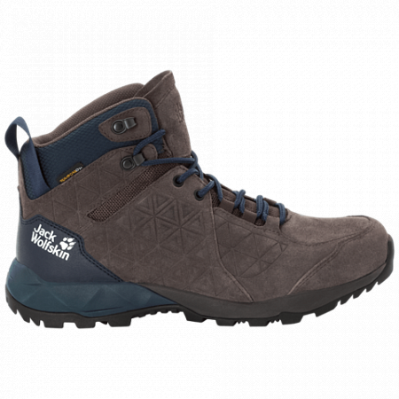 Ботинки мужские Jack Wolfskin Cascade Hike Lt Texapore Mid M dark steel / dark blue