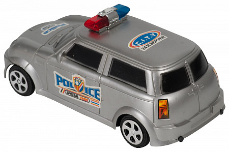 На картинке изображен Машина Полиция на батарейках Q934-21 Машина Полиция на батарейках Q934-21