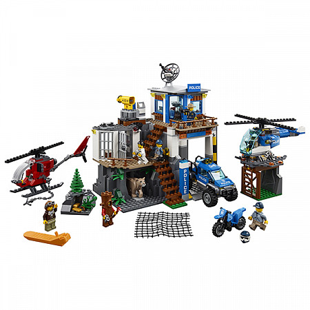 Конструктор LEGO City Полицейский участок в горах 60174
