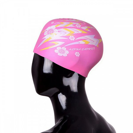 Шапочка для плавания Alpha Caprice CF-3 pink