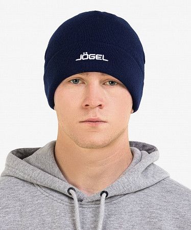 На картинке изображен Шапка Jogel CAMP Team Beanie JC-4-CA-0121-Z4 dark blue Шапка Jogel CAMP Team Beanie JC-4-CA-0121-Z4 dark blue