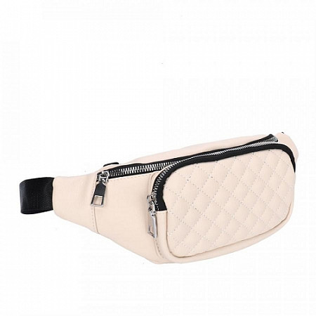 Поясная сумка женская Ors Oro OMS-0156 milk