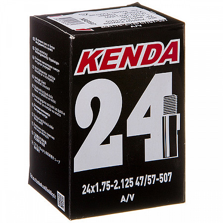 Велокамера Kenda 24" авто 5-511310 1,75х2,125 47/57-507 Х93197