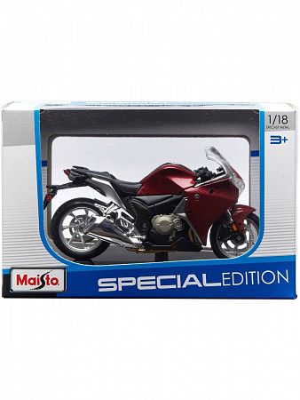 Масштабная модель мотоцикла Maisto 1:18 Honda VFR1200F (39300)