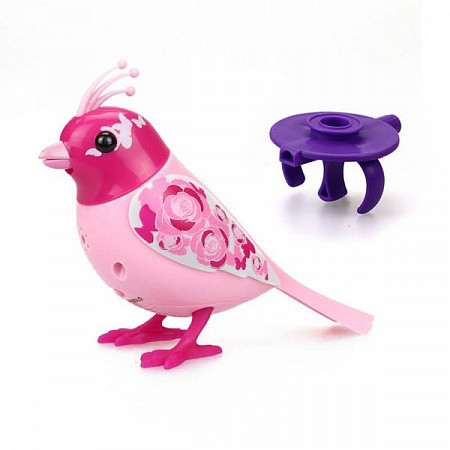 На картинке изображен Игровой набор DigiFriends Птичка с домиком 88400 pink Игровой набор DigiFriends Птичка с домиком 88400 pink