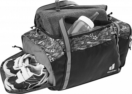 На картинке изображен Сумка Deuter Hopper 3891021-7000 black (2021) Сумка Deuter Hopper 3891021-7000 black (2021)
