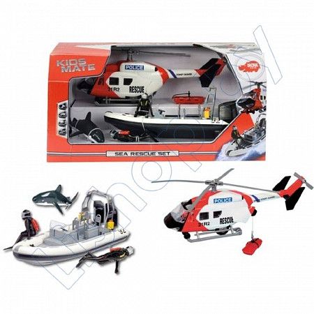Игровой набор Dickie Toys Морской спасатель, фрикционный (203314647)