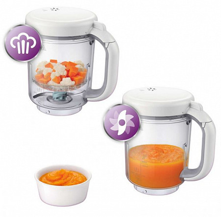 Пароварка-блендер Philips Avent Essential 2 в 1 SCF862/02