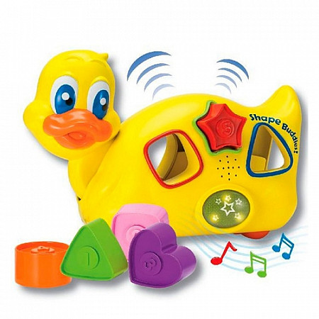 Игрушка Keenway Уточка с паззлами (звук, свет, фигурки) 31539