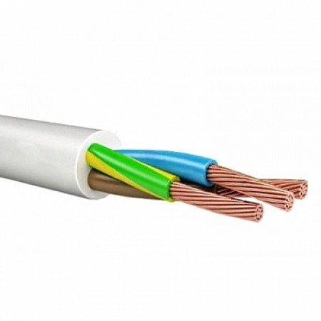 Провод ЭС ПВС 3х1 100м white ПромЭл 1185517