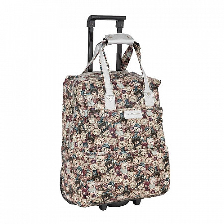 На картинке изображен Дорожная сумка Griffon Г1216 beige Дорожная сумка Griffon Г1216 beige