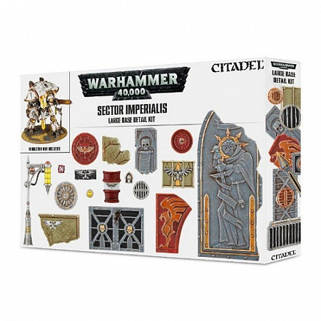 Набор аксуссуаров Games Workshop Warhammer Sector Imperialis: Large Base Detail Kit 66-94