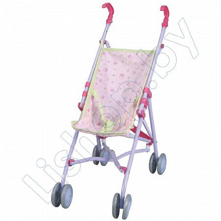 На картинке изображен Коляска для кукол Simba New Born Baby (105525052) violet Коляска для кукол Simba New Born Baby (105525052) violet