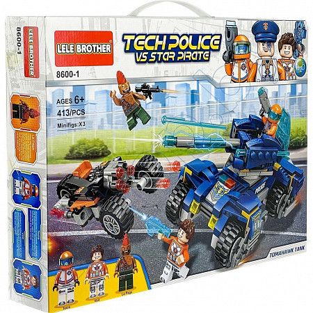 Конструктор UniToys Tech Police vs Star Pirate (8600-1)