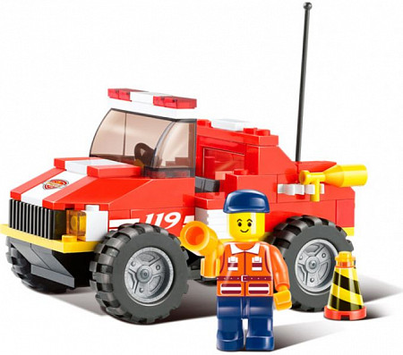 Конструктор Sluban Пожарные спасатели M38-B0217