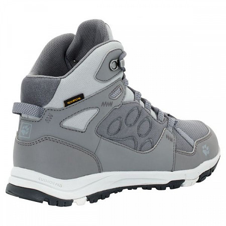 Ботинки женские Jack Wolfskin Activate Texapore Mid W grey