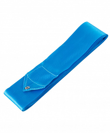 Лента для художественной гимнастики Amely 6 м с палочкой 56 см AGR-301 light blue