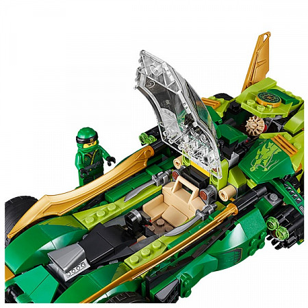 На картинке изображен Конструктор LEGO Ninjago Ночной вездеход ниндзя 70641 Конструктор LEGO Ninjago Ночной вездеход ниндзя 70641