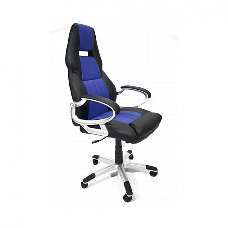 Офисное кресло Calviano Carrera NF-6623 black/blue