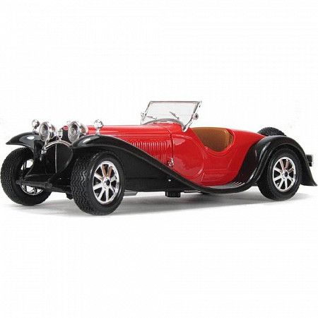 Коллекционная машина Bburago 1:24 Bugatti Type 55 (18-22027) red