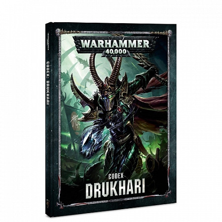 Книга Games Workshop Warhammer Codex: Drukhari (hb) ENG 45-01-60