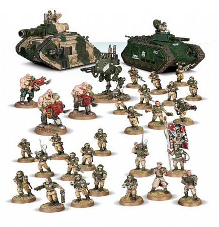 На картинке изображен Фигурки Games Workshop Warhammer: Battleforce Astra Militarium Battle Group 71-66 Фигурки Games Workshop Warhammer: Battleforce Astra Militarium Battle Group 71-66