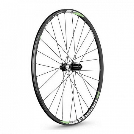 Колесо переднее DT Swiss 26" X1900 559x17 6 болтов QR black/green
