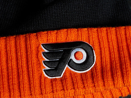 Шапка Atributika&Club NHL Philadelphia Flyers 59250 black/yellow