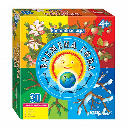 Настольная игра Step Puzzle Времена года SP-76554