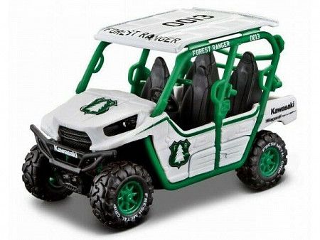 Квадроцикл Maisto 1:32 Kawasaki-Teryx4 (21087) white