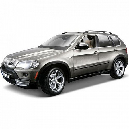 Коллекционная машина Bburago 1:18 BMW X5 (18-12076) gray