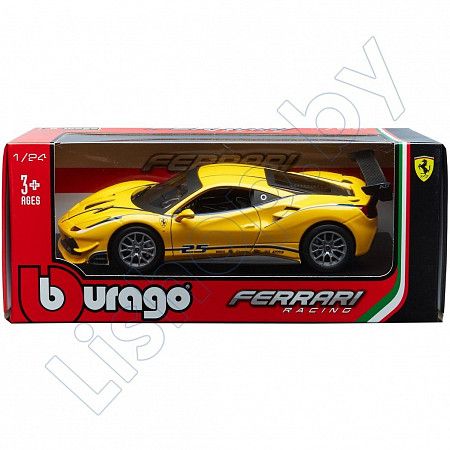 Машинка Bburago 1:24 Ferrari 488 Challenge (18-26307)